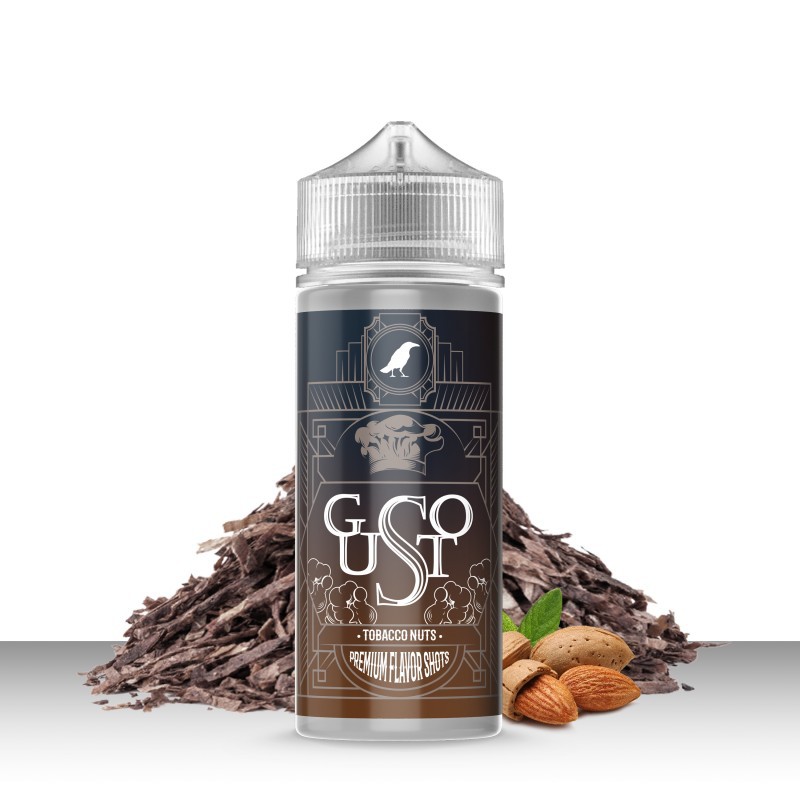 GUSTO TOBACCO NUTS 30->120ML-d30efd